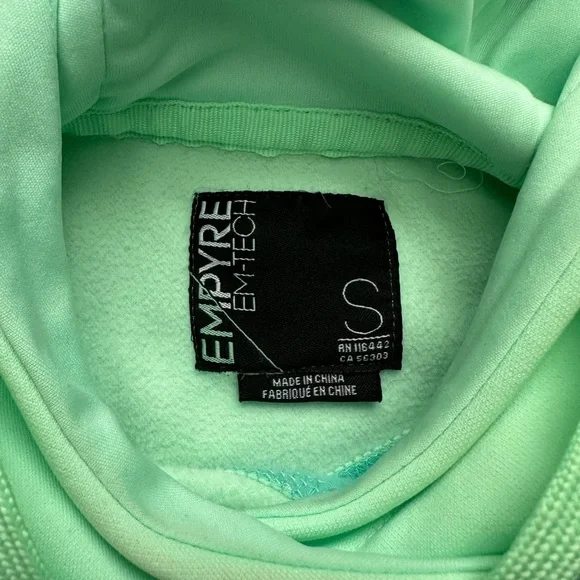 Empyre Mint Hoodie - Picture 4 of 6